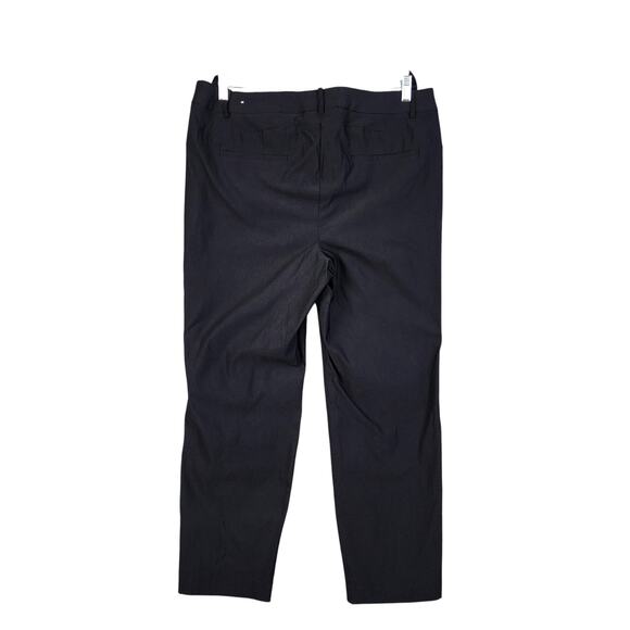 Lane Bryant Womens 4 Season Straight Leg Pants Plus Size 18 Black Stretch Dressy - Picture 4 of 13